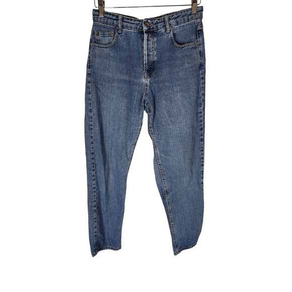 Stradivarius Women's Blue  Fly Zip Five Pockets‎ Style Jeans Size 38 - Picture 1 of 7